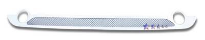 APS - Saab 9-7 APS Wire Mesh Grille - Bumper - Stainless Steel - V75550T - Image 2