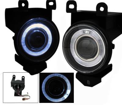 GMC Yukon 4CarOption Halo Projector Fog Lights - XT-FGPR-DNL-0106