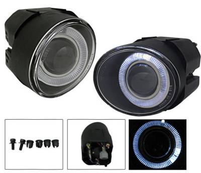 Nissan Maxima 4CarOption Halo Projector Fog Lights - XT-FGPR-MXM-0001