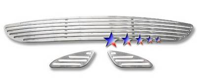 APS - Mercedes-Benz E Class APS CNC Grille - Bumper - Aluminum - Z95518A - Image 2