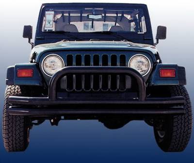 Aries - Jeep Wrangler Aries Tubular Bumper - Front - 3 Inch - Image 1