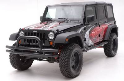 Jeep Wrangler Aries Tubular Bumper - Front - 3 Inch