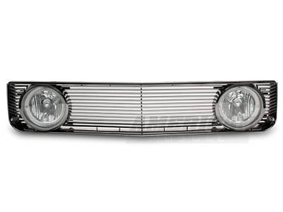 AM Custom - Ford Mustang Grille with GT-Style Angel Eye Fog Lights - Image 2