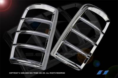 GMC Yukon SES Trim ABS Chrome Taillight Trim - TL112