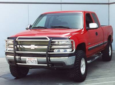 Aries - Chevrolet Silverado Aries Grille Guard - 1PC - Image 2