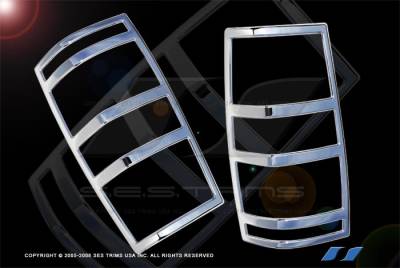 Chevrolet Tahoe SES Trim ABS Chrome Taillight Trim - TL133