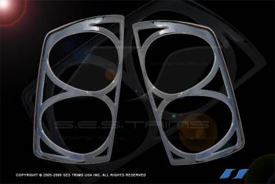 Dodge Ram SES Trim ABS Chrome Taillight Trim - TL134