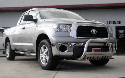 Aries - Toyota Tundra Aries Bull Bar with Stainless Skid - 3 Inch - Image 2