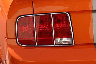 Street Scene - Ford Mustang Street Scene Taillight Bezels - Chrome - 950-73101 - Image 2