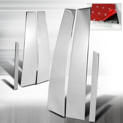 Mercedes-Benz S Class Spec-D Door Pillar Stainless Steel - DRP-BW22106S