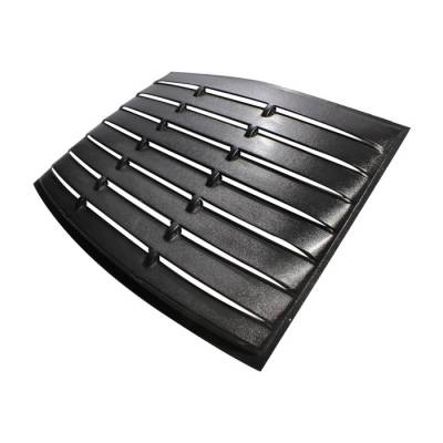 Ford Mustang Spyder Rear Back Window Louver Black Cover - HS-WC-FM05-BK