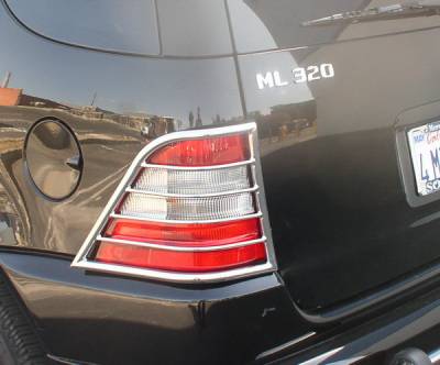 Mercedes-Benz ML Aries Taillight Guard Covers