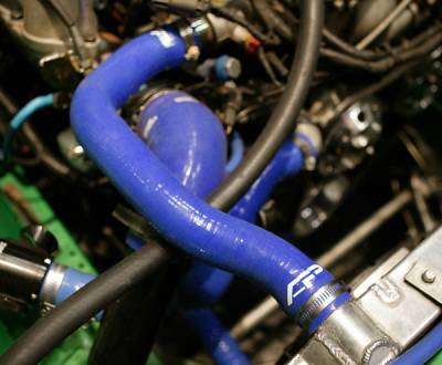 Agency Power - Nissan 240SX Agency Power Silicon KA Radiator Hose with Clamps - Image 2