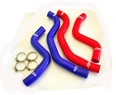 Agency Power - Mitsubishi Evolution 8 Agency Power Silicon Radiator Hose with Clamps - Image 2