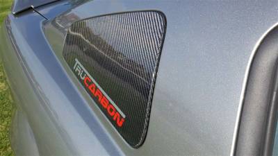 TruFiber - Ford Mustang TruFiber Carbon Fiber LG43 Window Cover TC10024-LG43 - Image 2