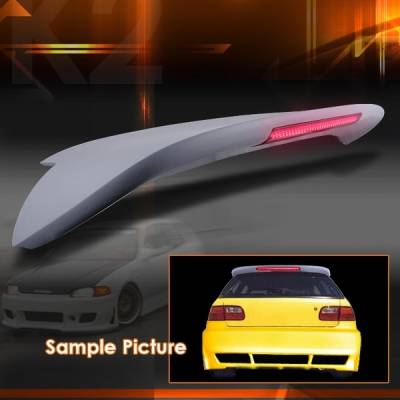 Honda Civic Custom Disco Spoon Spoiler - SPL-CV923LED