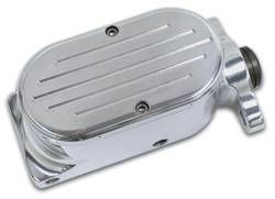 SSBC Billet Aluminum Dual Bowl Master Cylinder - Ford Mount and Ball Milled Cap - A0470-5