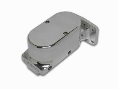 SSBC Billet Aluminum Dual Bowl Master Cylinder - Mopar Mount and Plain Cap - A0471-1
