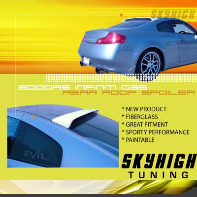 G35 SkyHigh Style Roof Spoiler