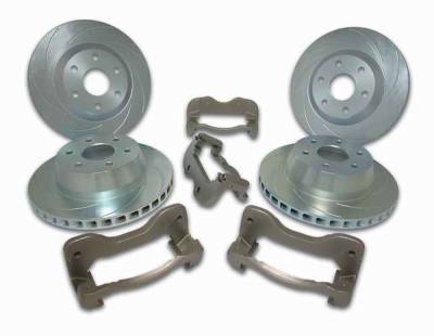 SSBC Direct Bolt-On Caliper Relocation Brackets - Front & Rear - A126-44