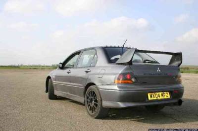 Custom - Lancer Carbon Fiber Roof Spoiler - Image 3