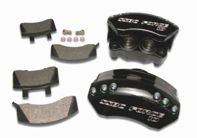 SSBC Direct Bolt-On Force 10 Super-Twin TK 2-Piston Aluminum Calipers & Pads - Front - A186-1