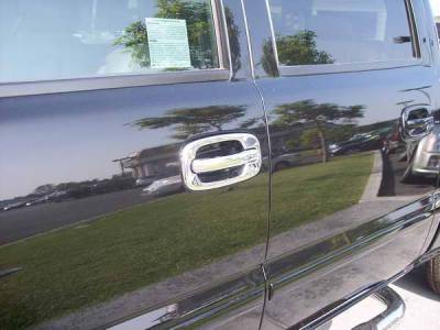 TFP Stainless Steel Door Handle - Keyless Entry Insert Accent - 402KE