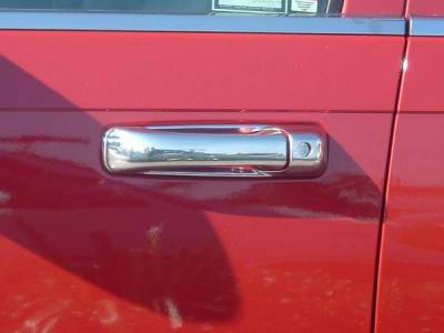 TFP Stainless Steel Door Handle - Keyless Entry Insert Accent - 419KE