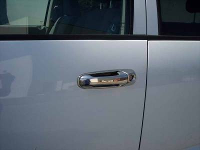 TFP Stainless Steel Door Handle - Keyless Entry Insert Accent - 421KE