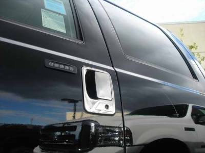TFP Stainless Steel Door Handle Insert Accent - Keyless Entry - 441KE