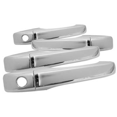 Jeep Patriot Spyder Door Handle - No Passenger Side Key Hole - Chrome - CA-DH-C300C04-NP