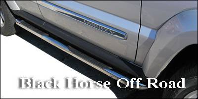 Jeep Liberty Black Horse Side Steps