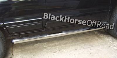 Nissan Pathfinder Black Horse Side Steps