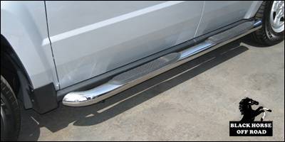 Jeep Patriot Black Horse Side Steps