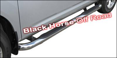 Nissan Rogue Black Horse Side Steps