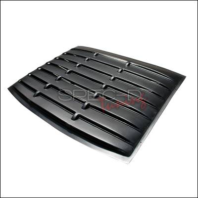 Ford Mustang Spec-D Rear Window Louver - WLUR-MST05BK-RS