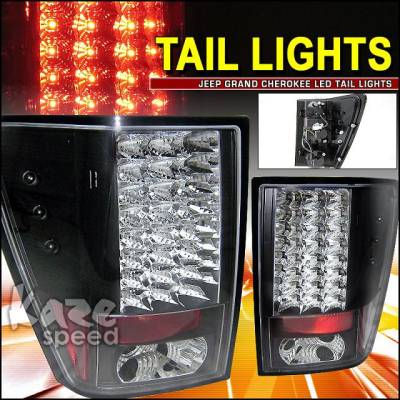 Custom - Black LED tail - Image 2