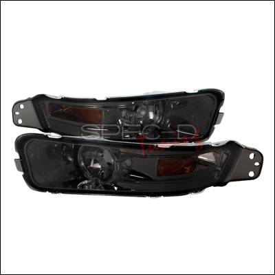 Ford Mustang Spec-D Bumper Lights - Smoke - 2LB-MST05G-TM