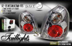 Gunmetal Altezza LED Taillights