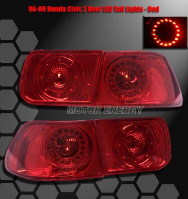 Light Red LED Taillights