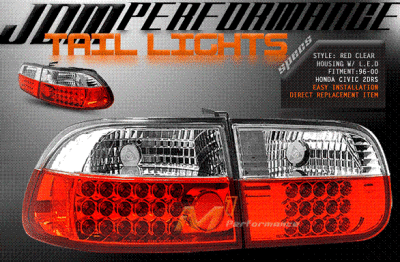 Red Smoke LED Taillights