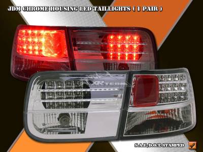 Chrome Housing LED Taillights