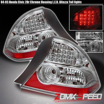 Chrome Clear Led Taillights