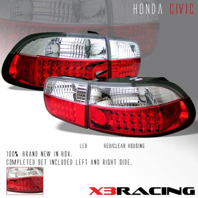 Red Clear Altezza LED Taillights