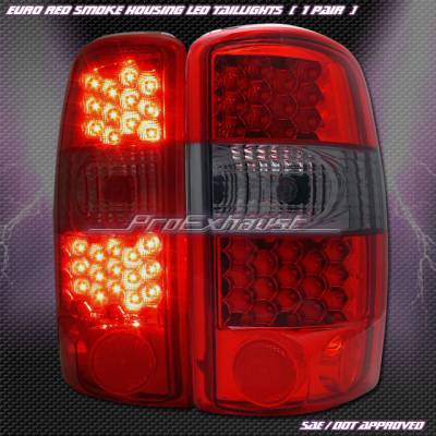 Euro Red Smoke LED Taillights