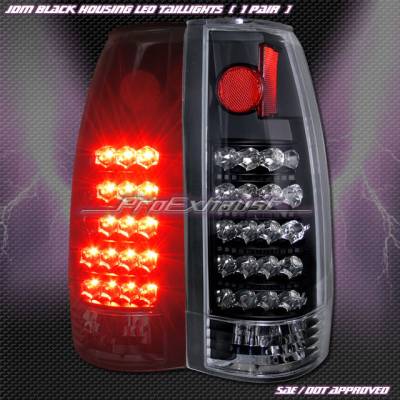 Black LED Taillights