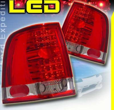 Red Clear LED Taillights