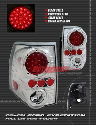 Euro Chrome LED Taillights