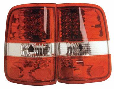 Red Clear LED Taillights