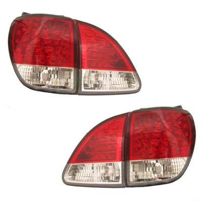 Red Smoke  LED Taillights